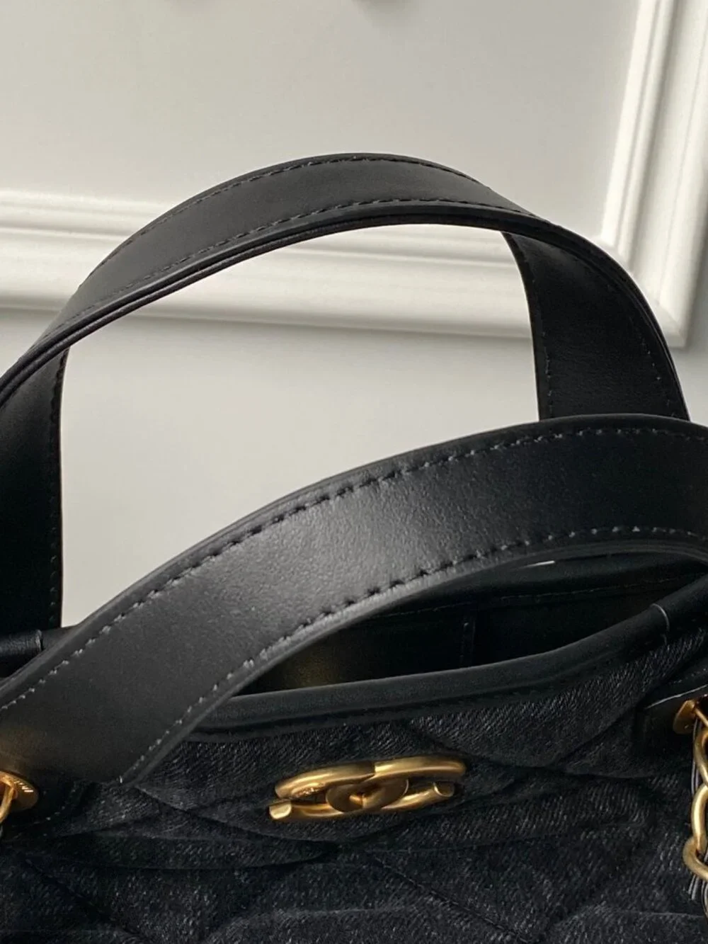 Chanel 26C Denim Shopping Bag